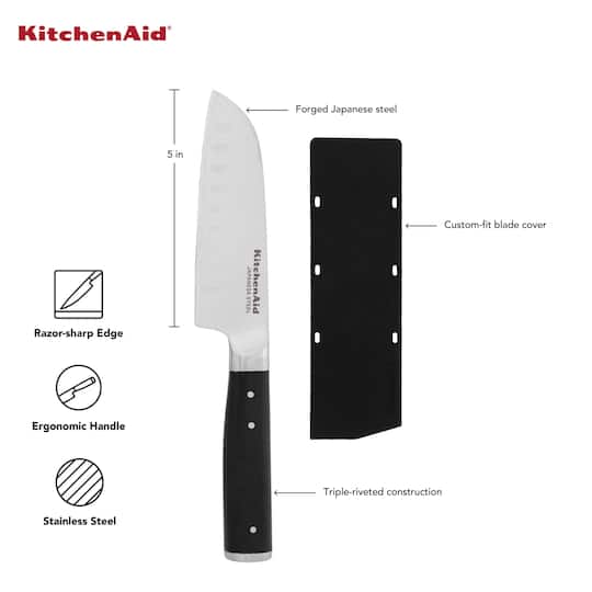 KitchenAid Gourmet 5" Santoku with Sheath